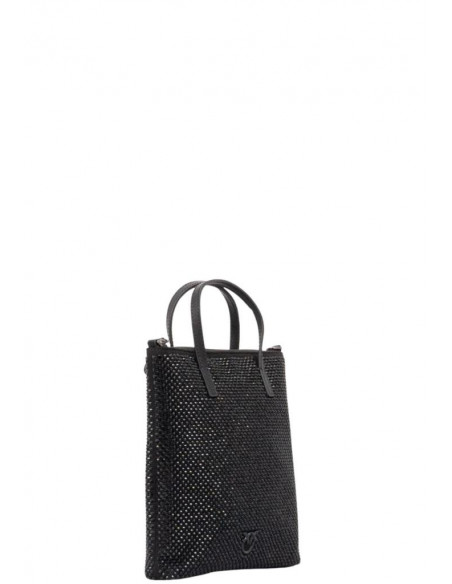 Borsa a mano con strass Pinko