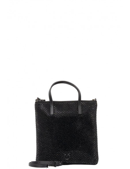 Borsa a mano con strass Pinko