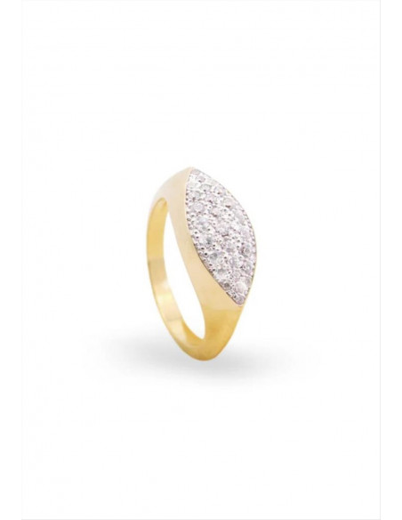 Anello con zirconi Rue Des Mille