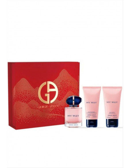 ARMANI MY WAY DONNA COFANETTO EDP 50 ML + LAIT 50 ML + GEL DOUCHE 50 M