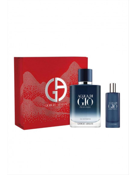 ARMANI ACQUA DI GIO PROFONDO UOMO COFANETTO EDP 50 ML + EDP 15 ML