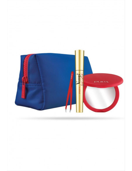 PUPA Kit Vamp! Forever E Mirror and Tweezers