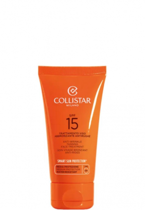 Trattamento Viso Abbronzante Antirughe Spf15