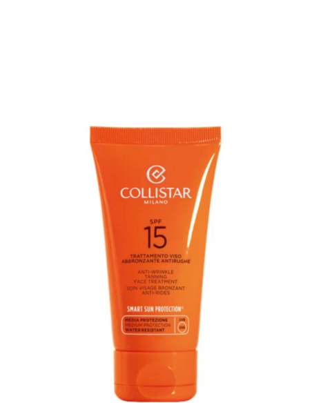 Trattamento Viso Abbronzante Antirughe Spf15