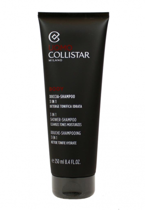 COLLISTAR LINEA UOMO DOCCIA SHAMPOO 3 IN 1 DETERGE TONIFICA IDRATA 250