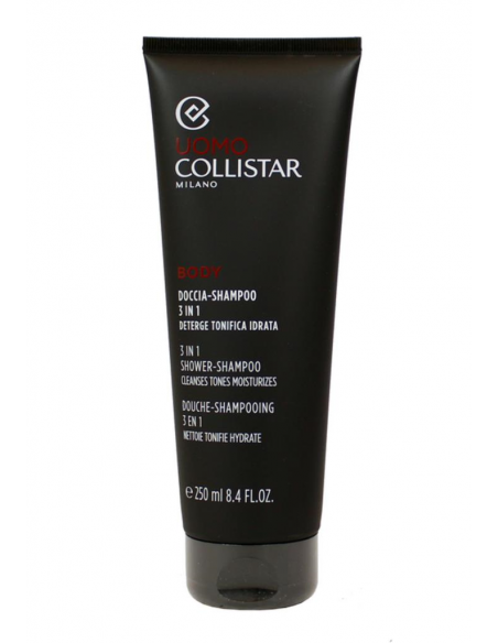 COLLISTAR LINEA UOMO DOCCIA SHAMPOO 3 IN 1 DETERGE TONIFICA IDRATA 250