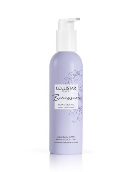 Collistar Benessere Fico E Glicine Burro Liquido Corpo 200 ml