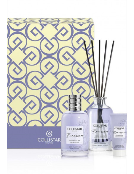 Collistar Cofanetto Benessere Fico E Glicine Eau de Toilette