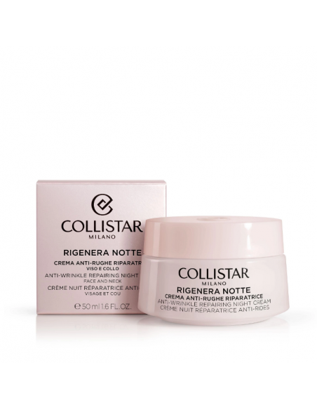 RIGENERA NOTTE CREMA ANTI-RUGHE RIPARATRICE VISO E COLLO 50 ML COLLIST