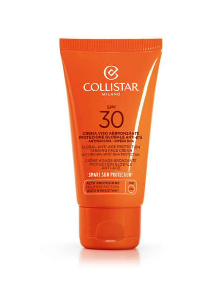 Collistar CREMA VISO ABBRONZANTE PROTEZIONE GLOBALE ANTI-ETÀ SPF30