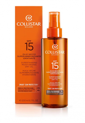 COLLISTAR OLIO SECCO SUPERABBRONZANTE IDRATANTE 15 SPF 200ML
