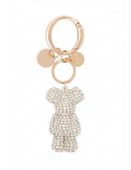 PORTACHIAVI TEDDY PIETRE BIANCO NALI'