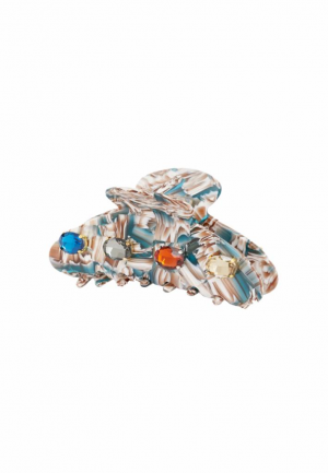 FERMAGLIO CAPELLI MARBLE EFFECT BLU NALI'