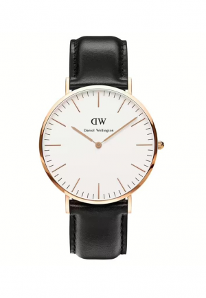 OROLOGIO DANIEL WELLINGTON 40MM ROSE  NERO