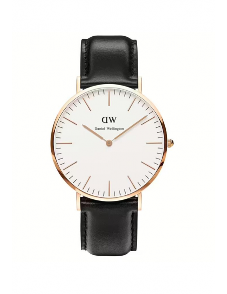OROLOGIO DANIEL WELLINGTON 40MM ROSE  NERO