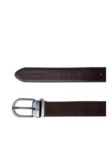 Cintura uomo reversibile in pelle scamosciata Piquadro