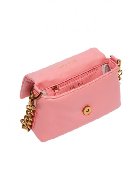 Borsa a spalla mini LaPuffy liscia Liu Jo AA4269 E0015