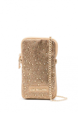 Porta cellulare con strass Love Moschino JC5850PP4IK21