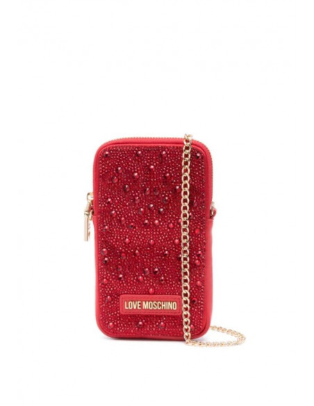 Porta cellulare con strass Love Moschino JC5850PP4IK21