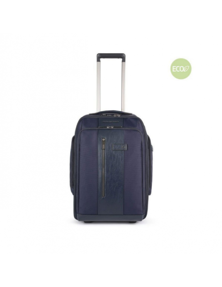 Piquadro - Trolley cabina con portabilità a zaino tessuto sintetico BV