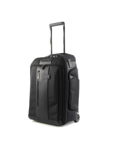 Piquadro - Trolley cabina con portabilità a zaino tessuto sintetico BV