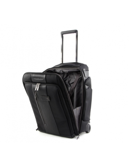 Piquadro - Trolley cabina con portabilità a zaino tessuto sintetico BV