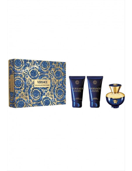 VERSACE DYLAN BLUE POUR FEMME COFANETTO EDP + SHOWER GEL + BODY LOTION