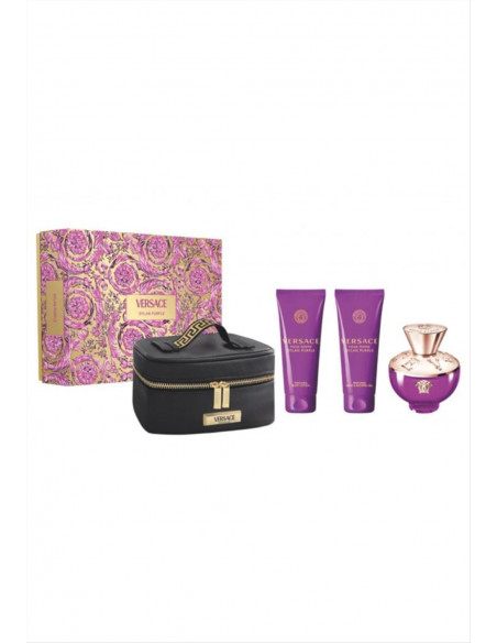 Versace Cofanetto Dylan Purple Eau de Parfum con Shower Gel, Body Loti