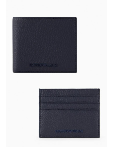 Set portafoglio + portacarte Emporio Armani Y4R378 Y068E