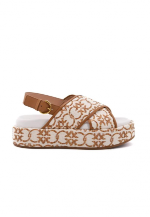 Sandalo Platform Monogram Pinko SD0061T006