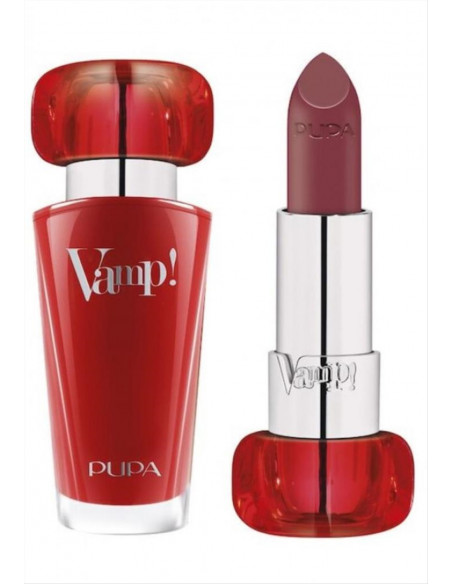 PUPA VAMP! Lipstick 200 - TAWNEY RED