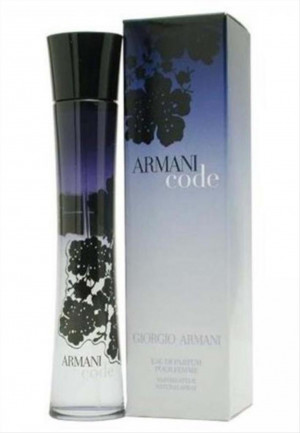 GIORGIO ARMANI CODE POUR FEMME EAU DE PARFUM PROFUMO DONNA 75 ml