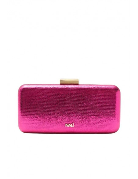 CLUTCH NADINE METALLIC FUCSIA NALI' WIPC0129