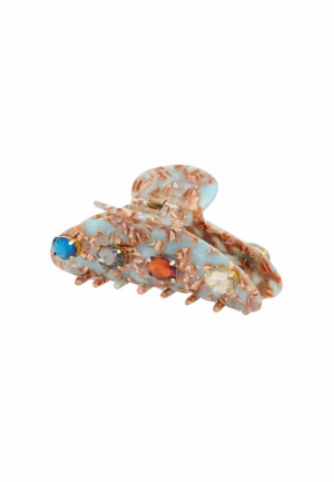 FERMAGLIO CAPELLI MARBLE EFFECT AZZURRO  NALI'
