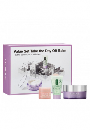 Clinique Set Take The Day Off Balm 125ml con All About Clean Liquid Fa