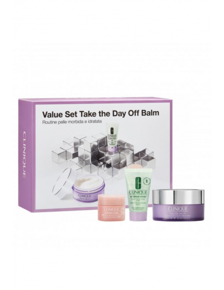 Clinique Set Take The Day Off Balm 125ml con All About Clean Liquid Fa