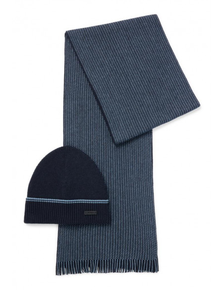 Set cappello + sciarpa Boss 50497976