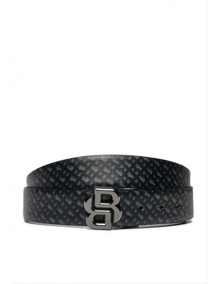 Cintura reversibile con logo Boss