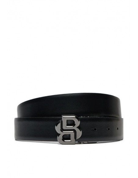 Cintura reversibile con logo Boss