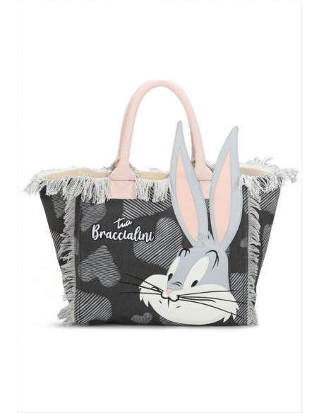 Braccialini borsa a mano Summer Looney Tunes