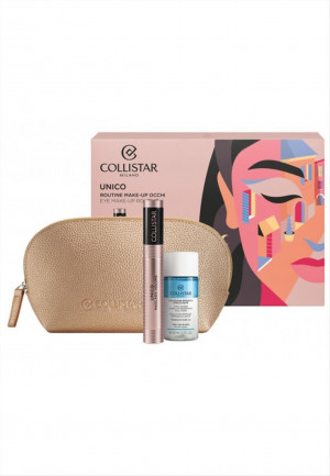 Collistar Cofanetto Unico Mascara Volume Nero Intenso con Soluzione Bi