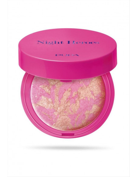 PUPA Milano Night Heroes Blush Illuminante 001 Irriverent Attitude