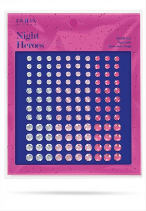 PUPA Milano Night Heroes Face Jewels 001 Diamond