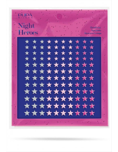 PUPA Milano Night Heroes Face Jewels 002 Star