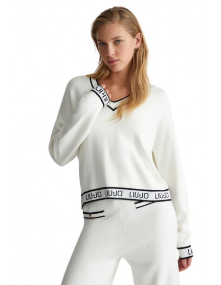 Maglia con logo Liu Jo