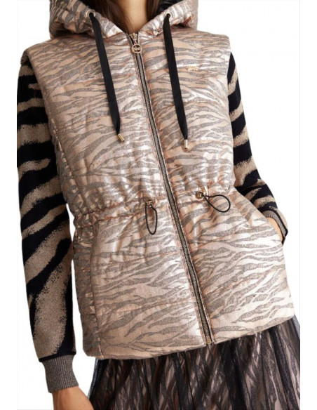 Gilet animalier imbottito Liu Jo