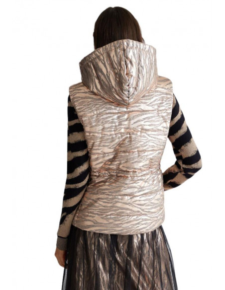 Gilet animalier imbottito Liu Jo