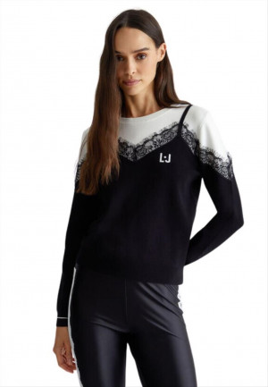 Maglia con pizzo Liu Jo