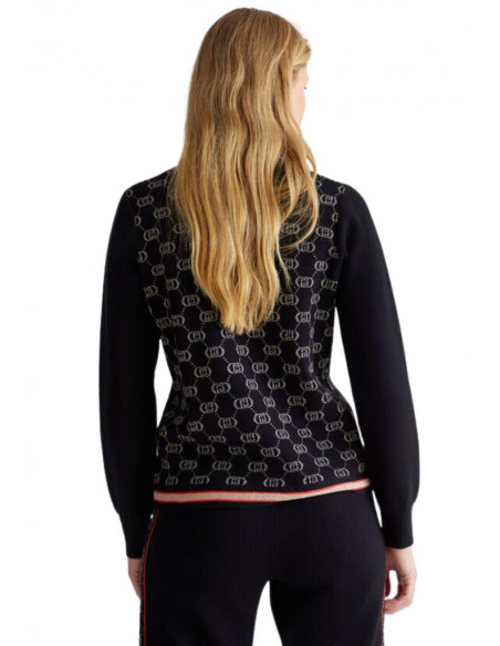 Maglia con logo monogram Liu Jo
