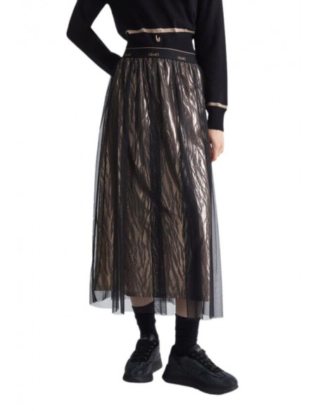 Gonna animalier in jersey Liu Jo